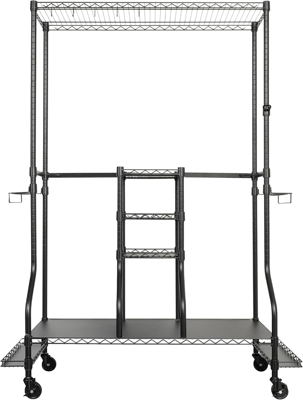 SafeRacks Golf Equipment Organizer Rack, Golf Bag Storage Rack for Garage, Fi...