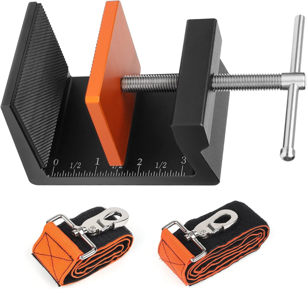 Aluminum Roof Fall Protection System with 2FT & 3FT Ladder Safety Harnesses