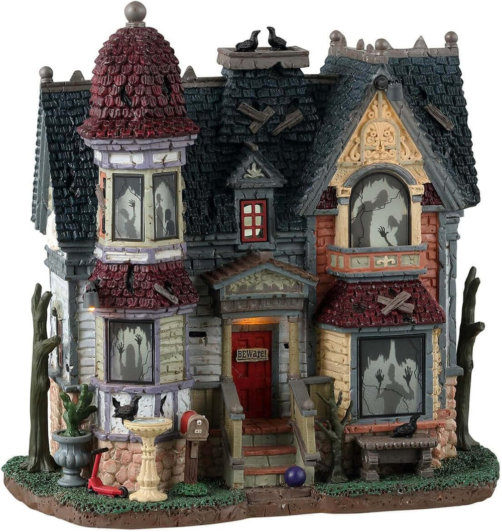 Lemax The House of Shadows Lighted Building, #35004 for Halloween Village