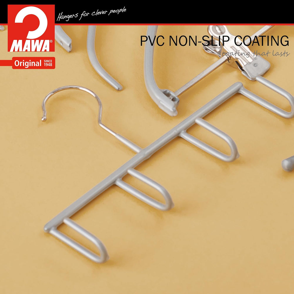 Mawa by Reston Lloyd Non Slip Space-Saving Belt/Accessory Hanger, Style Gh, S...