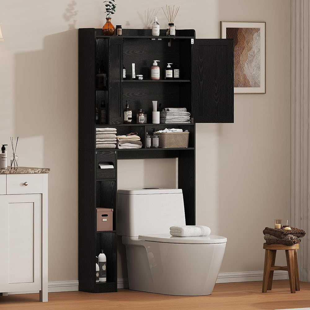 Over the Toilet Storage Cabinet, 31”W Bathroom Organizer