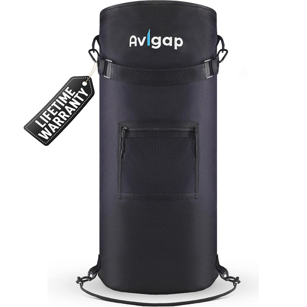 Avigap Boat Trash Can, 100% Odor & Leak-Free, Fits 10–13 Gal Bags, Reusable