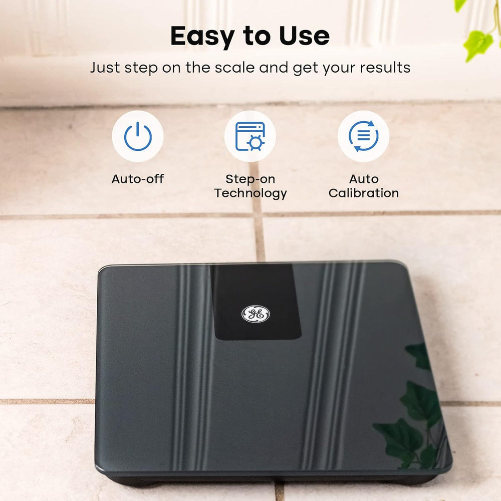 GE Bathroom Scale for Body Weight 500lbs, Digital Weight Scales Heavy Duty