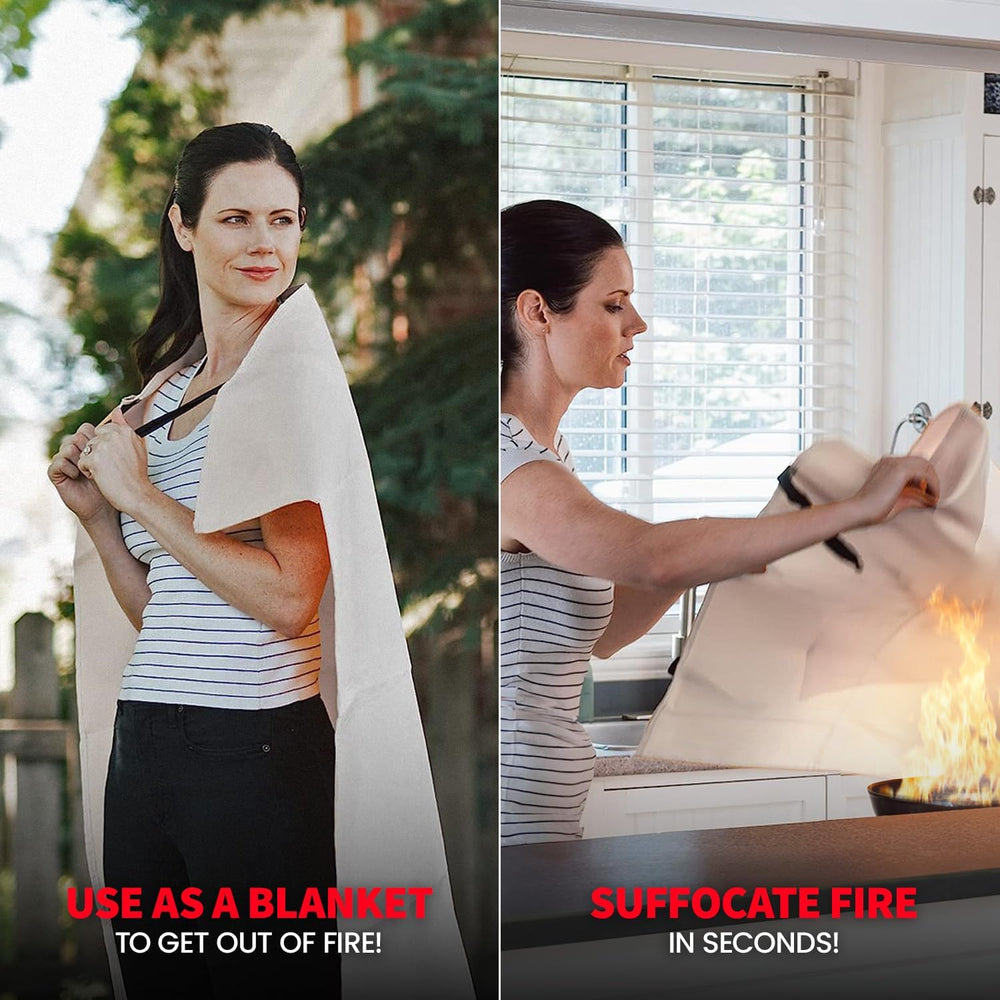 Prepared Hero Emergency Fire Blanket, Kitchen & Home, 39 x 39 in, 1 Pack