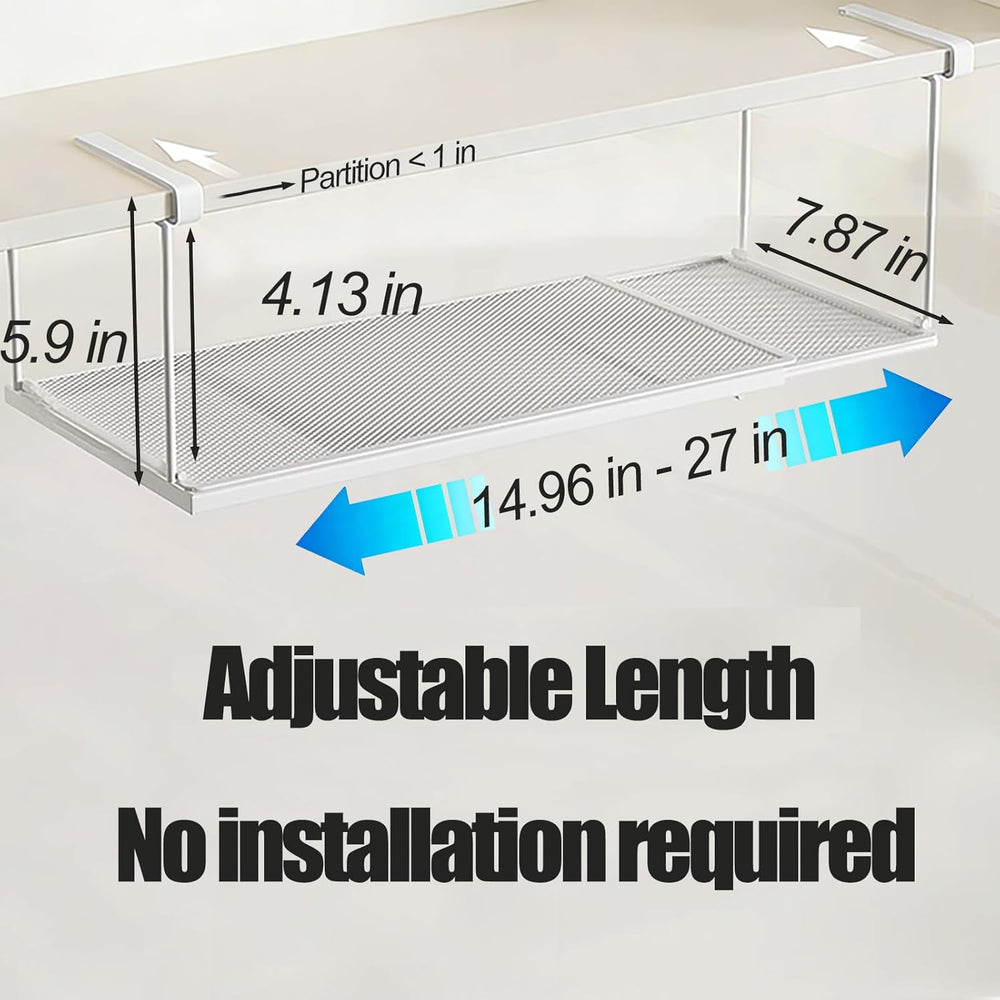 Expandable Shoe Rack Organizer ， Adjustable Shoe Rack & Under Cabinet She...