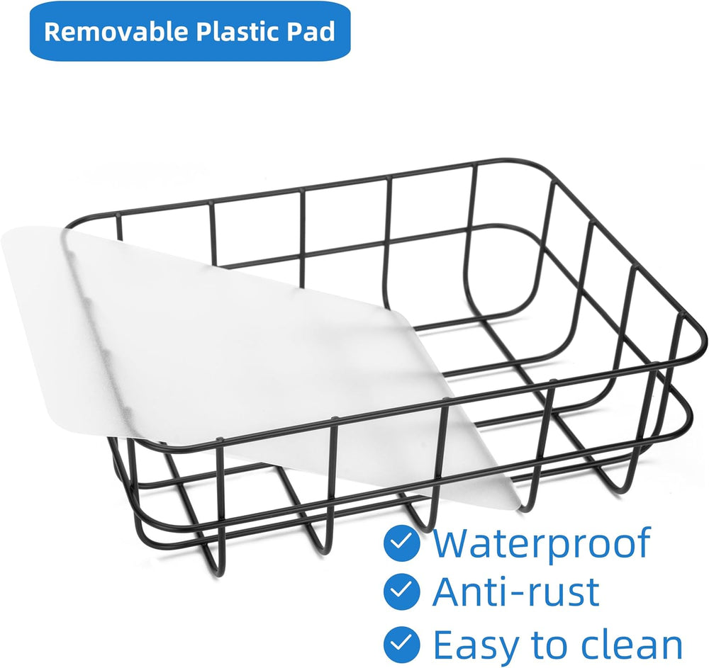 TIEYIPIN Metal Wire Food Storage Basket Organizer with Removable Plastic Line...