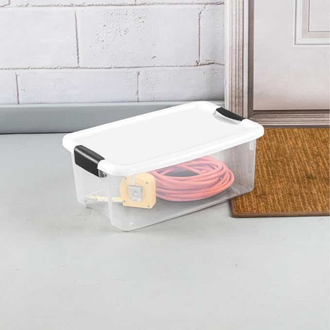 Sterilite 24-Pack Ultra Latching Box, Storage Bins