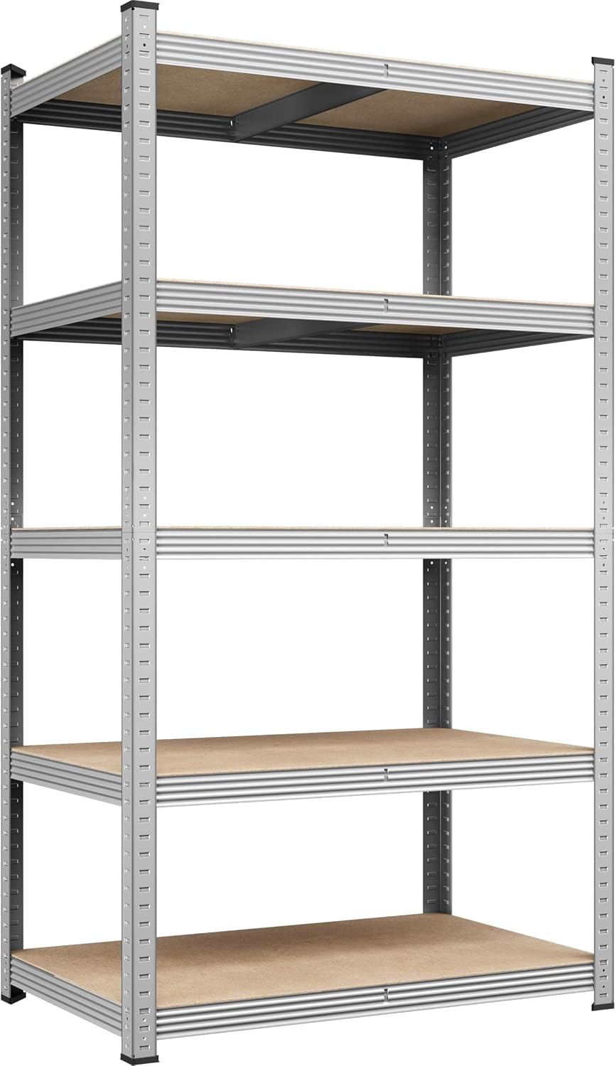 Yaheetech 5-Tier Heavy Duty Storage Shelves 35.5" W x 16" D x 71&qu...