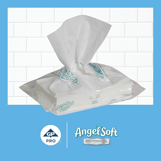 Georgia-Pacific Angel Soft Professional Series Polyflex 2-Ply Facial Tissue