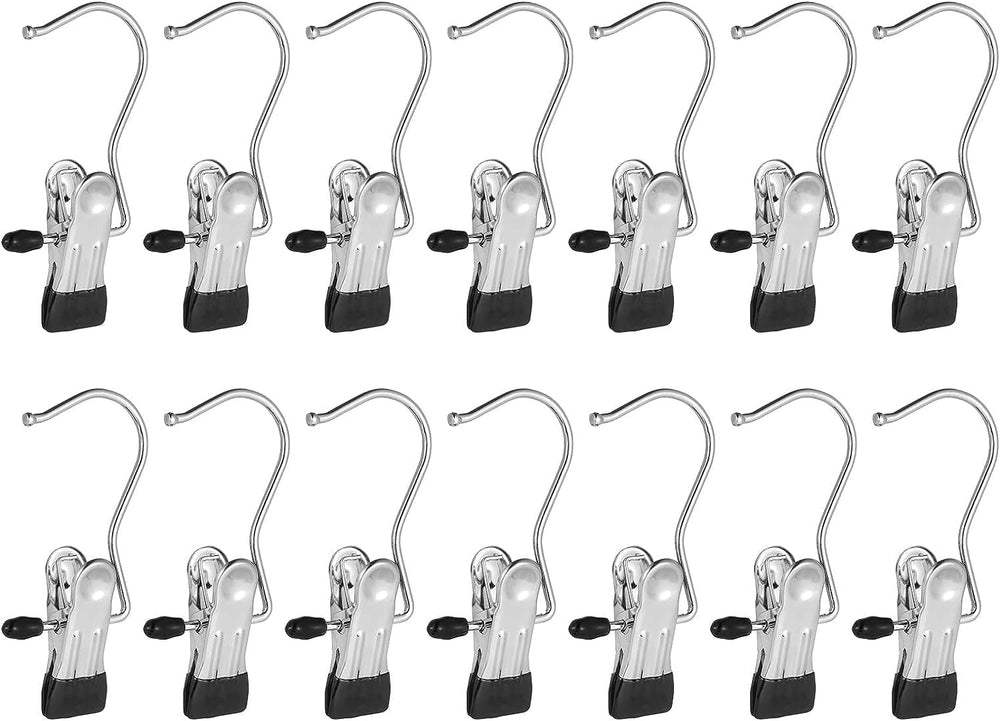 100 Pack Boot Hanger Legging Organizer for Closet, Boot Holder, Hanging Clips...