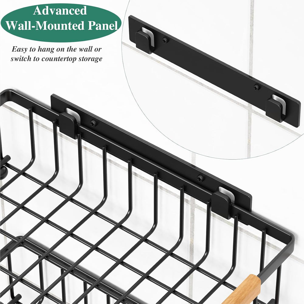 3-Tier Fruit Basket Fits Under Standard Upper Cabinet, 17.2" H