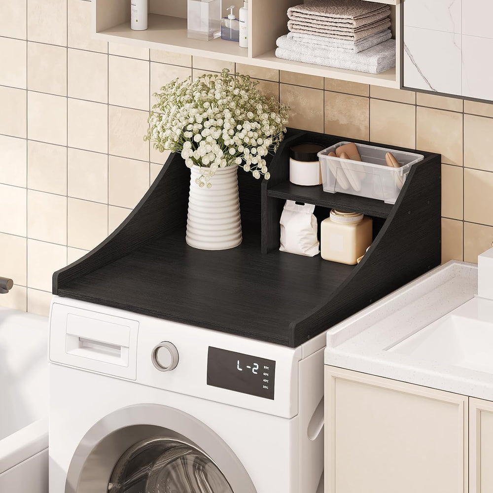 Laundry Countertop Single, 2-Tier Washer Dryer Countertop Laundry Topper with...