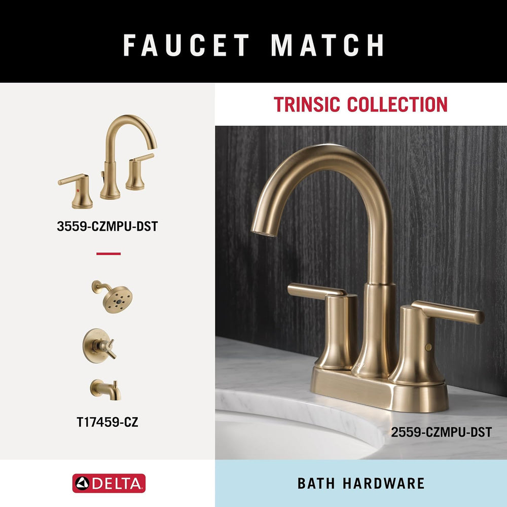 Delta Hand Towel Holder | Square Champagne Bronze Ring for Hanging Towels in ...