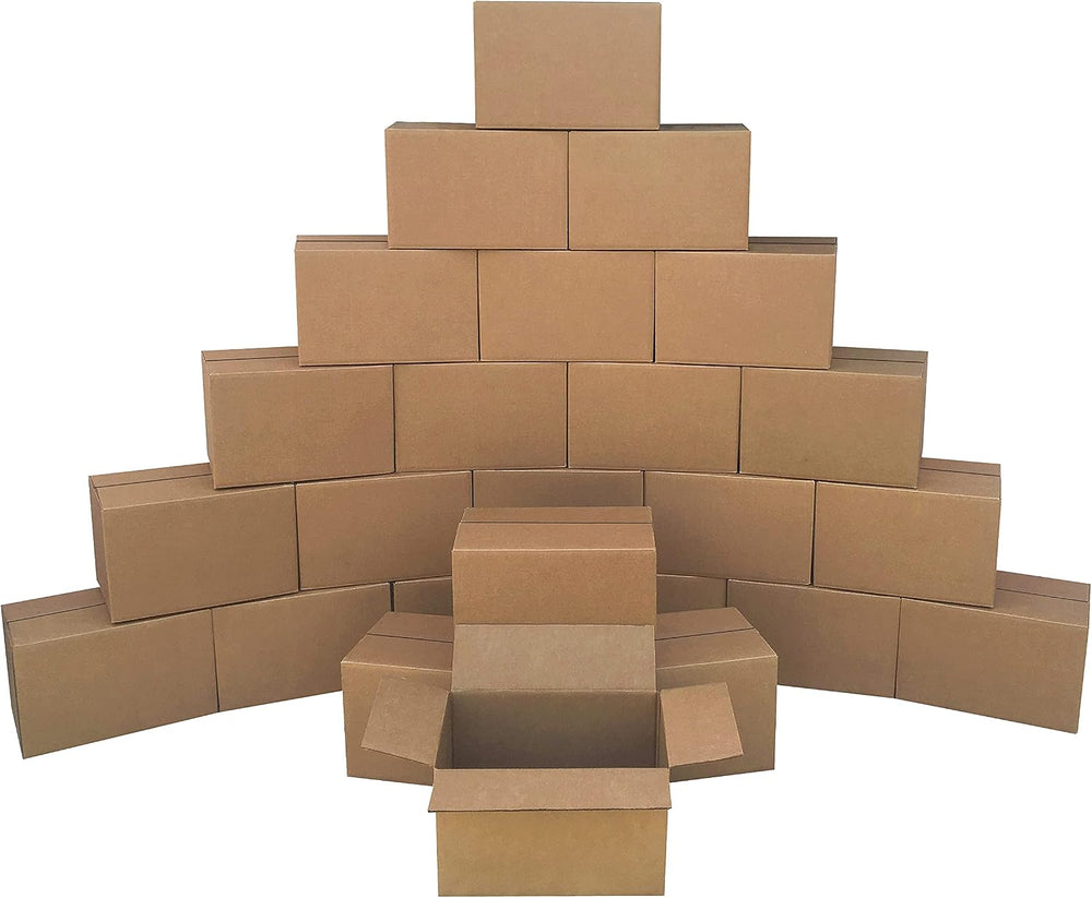 Moving Boxes Bundle of 16"x10"x10" (Small Boxes - Pack of 25)