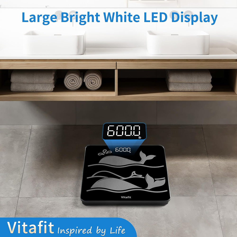 Vitafit FSA&HSA 660lb Weight Scale, Accuracy 0.1lb by Our Professional Sc...