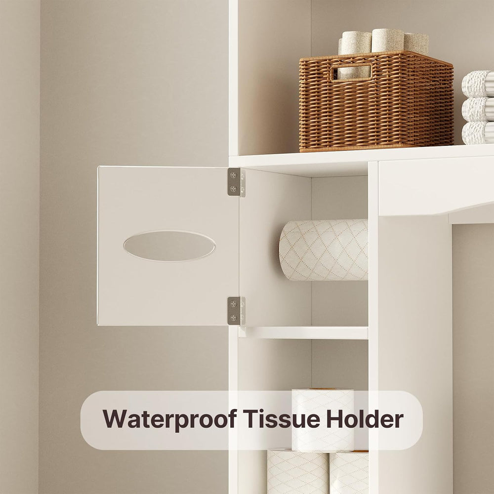 Gizoon 66''H Over The Toilet Storage Cabinet, with Ample Storage Space