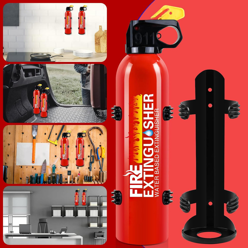 Upgrade Fire Extinguisher for Home, 4Pack Car Fire Extinguishers with Mount,