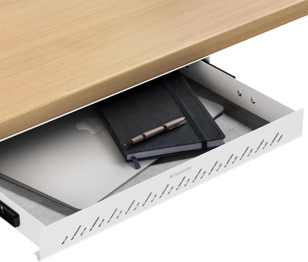 Desktronic Under Desk Drawer — Hidden Under-Desk Storage Organizer, Easy Inst...
