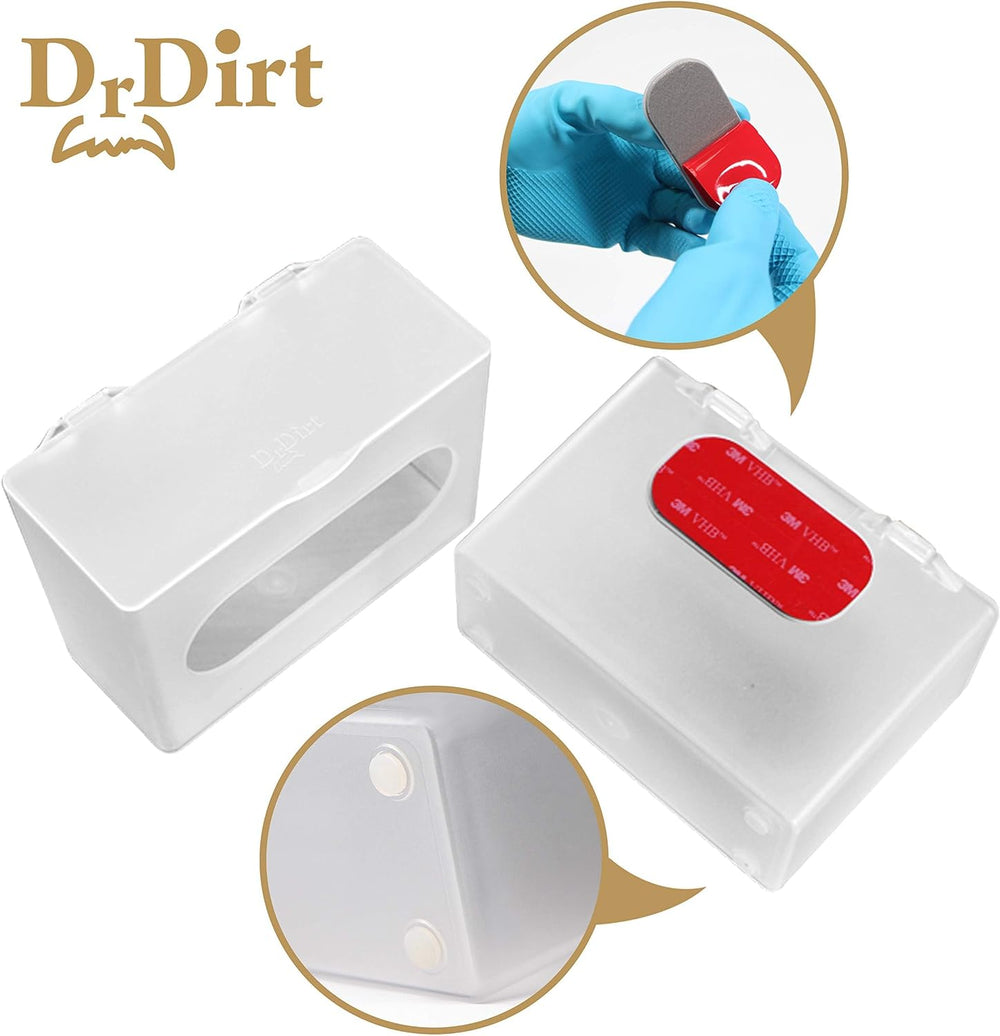 DrDirt Bamboo Facial Tissues, 27 Packs, 3-Ply, 3 Wall Dispensers