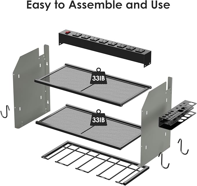 CCCEI Modular Power Tool Organizer Wall Mount