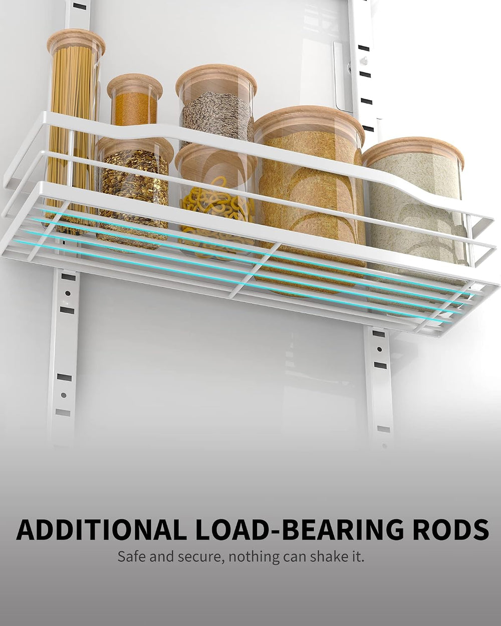 Moforoco White 9-Tier Over The Door Pantry Organizer, Pantry Organization And...