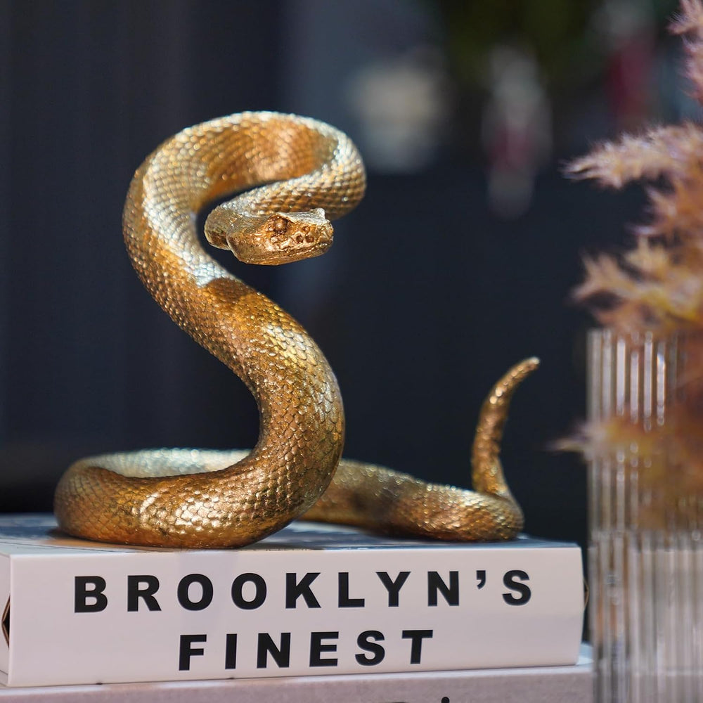 Guichifun Snake Statue Decor Halloween Decoration Collectible Figurines