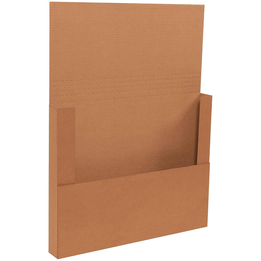 Aviditi Brown/Kraft Corrugated Cardboard Easy-Fold Mailer Box, 20" L x 1...