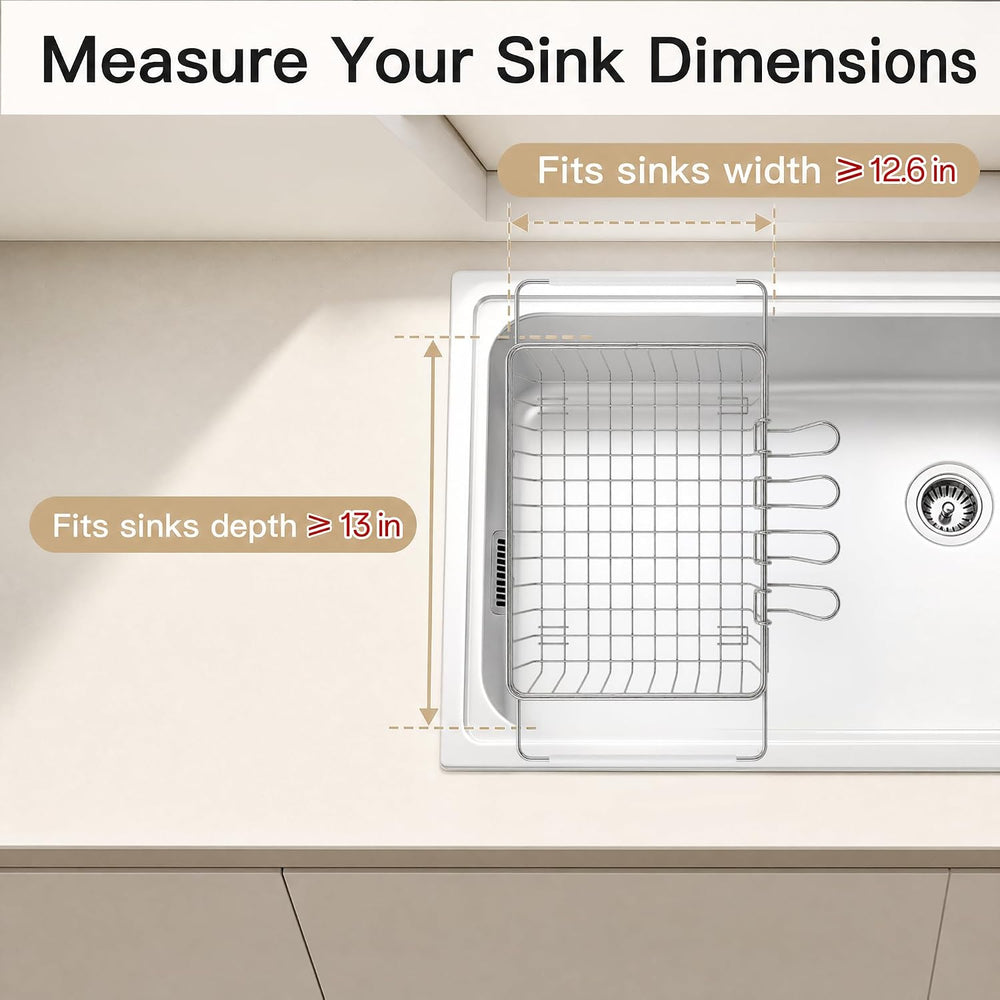 Dish Drying Rack, 2 Pack Dish Drainer with Cup Holder
