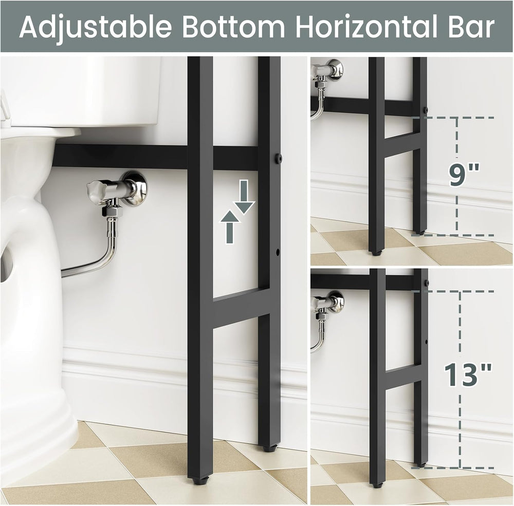 Over The Toilet Storage, Bathroom Over The Toilet Organizer, Above Toilet Sto...