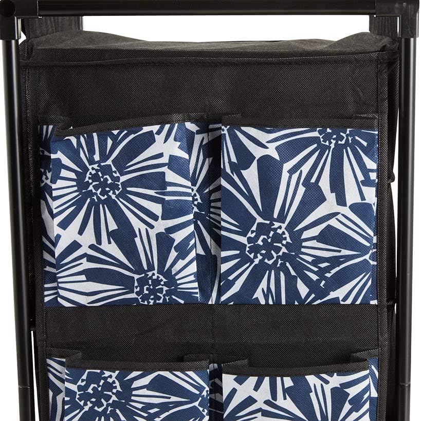 The Lakeside Collection Springtime Fashionable Rolling Shoe Storage - Rolling...