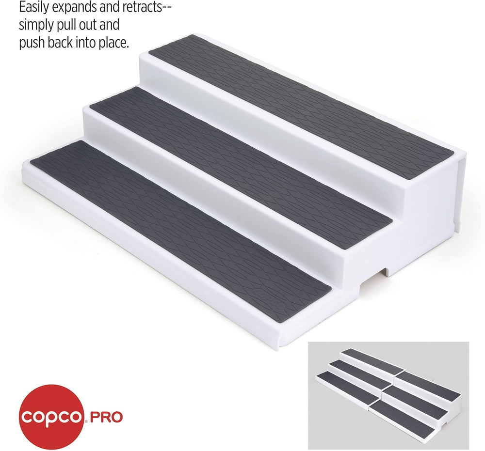 Copco Pro Expandable 3 Tier Cabinet Organizer - Gray