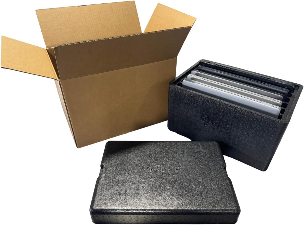 EPE USA Bulk Laptop Shipping & Handling Box for 5 Laptops | 100% Eco-Frie...
