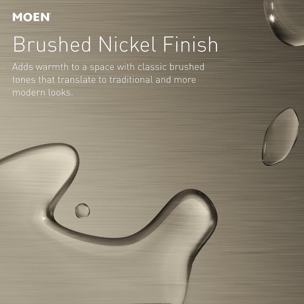 Moen Brantford Brushed Nickel 24-Inch Single Bathroom Towel Bar, Traditional ...
