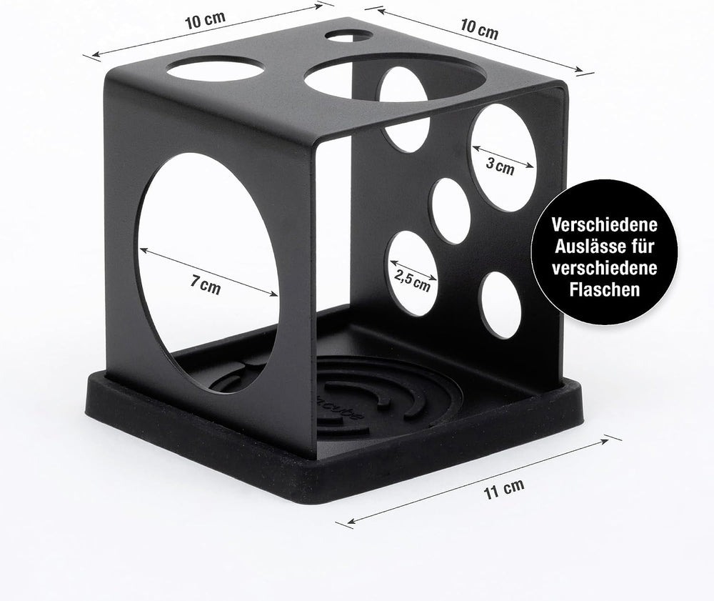 dri.Cube - Kitchen Sink Caddy & Drainer for Bottles, Cups, Straws, Cutler...