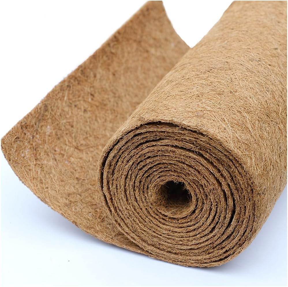 Coco Coir Liner, Yarrdfir 24x120 inch Natural Coconut Liners for planters Flo...