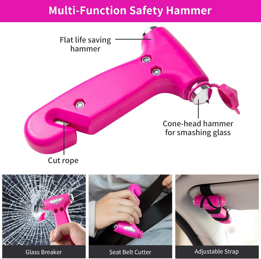 Roadside Emergency Car Kit for Vehicles, Car Safety Kit with Jumper Cables, S...