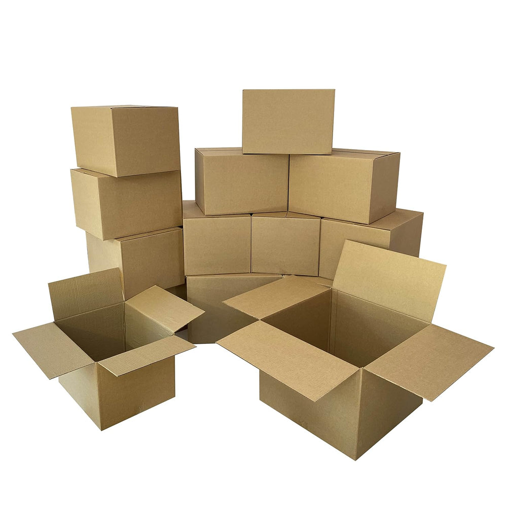 Uboxes Moving Boxes 1 Room Bigger Moving Kit - 14 Boxes Plus Supplies & T...