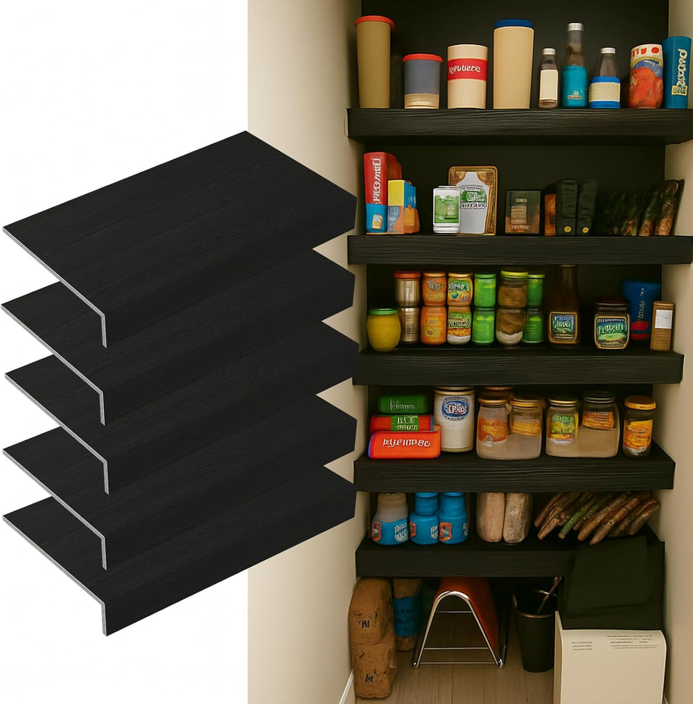 5 Pack 30x12in Wire Shelf Cover for Pantry, Closet, Kitchen – Waterproof PVC ...