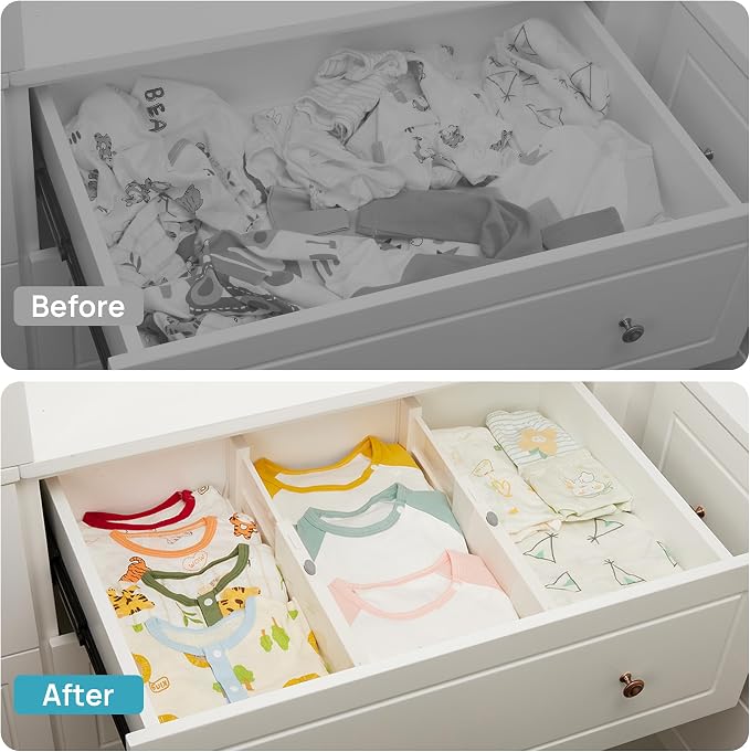 Vtopmart 12 Pack Drawer Dividers