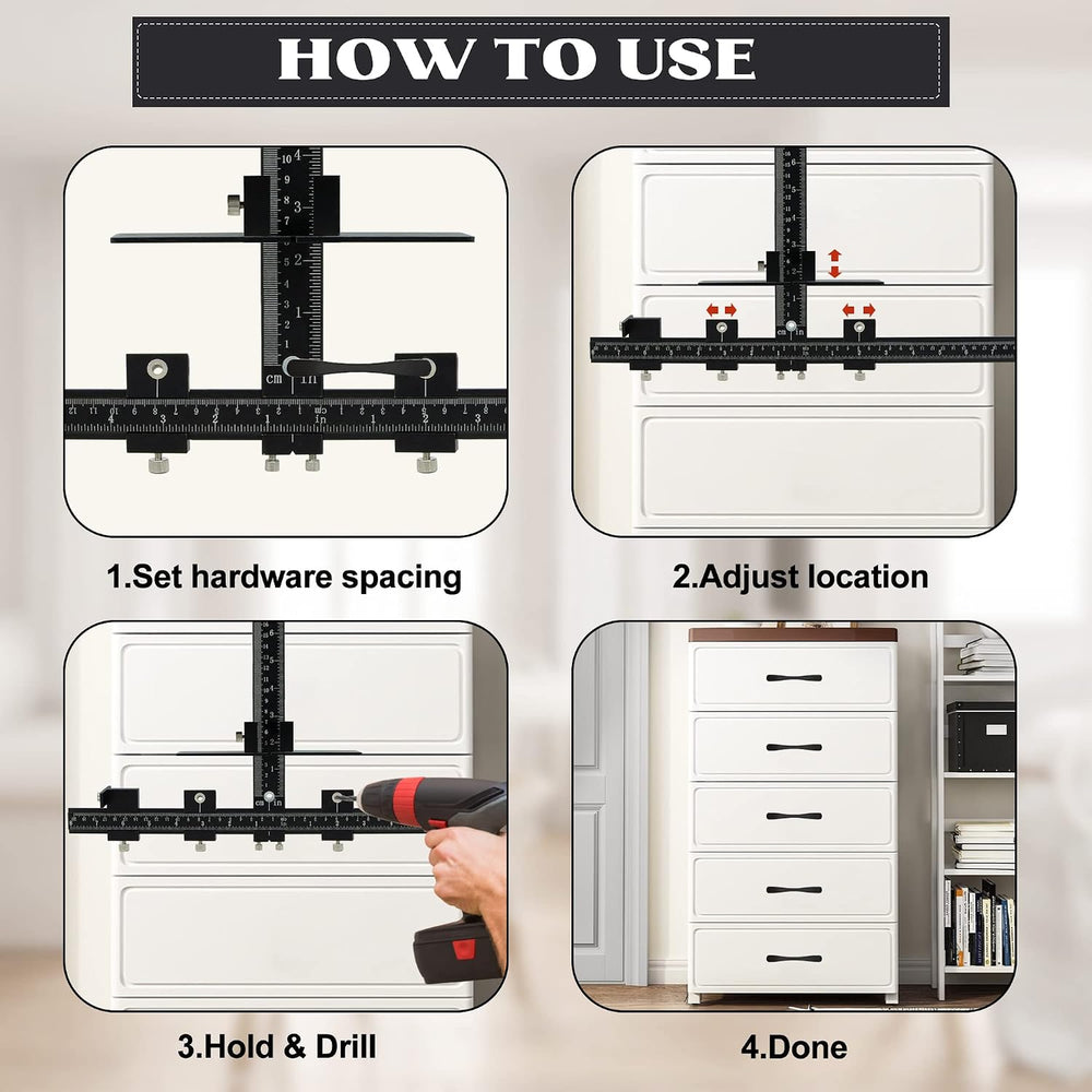Cabinet Hardware Jig,Aluminum Cabinet Handle jig,Cabinet Hardware Template fo...