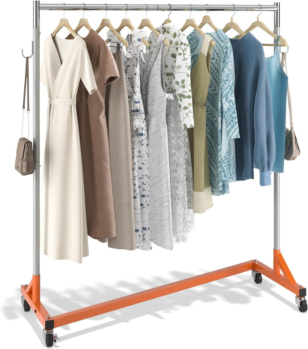 VEVOR Z Rack, 300 lbs Industrial Grade Z Base Garment Rack, 24" x 63&quo...