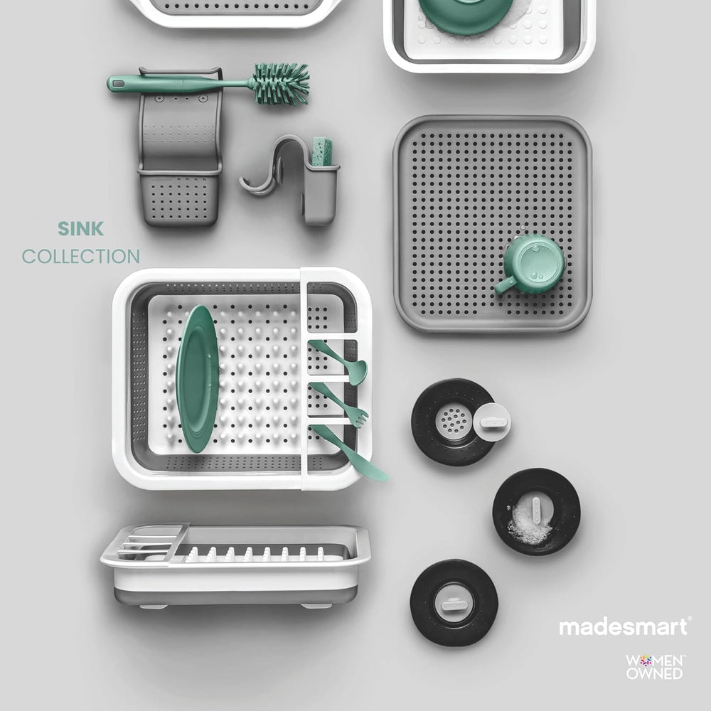 madesmart Two Tier Pull Out Organizer, Frost
