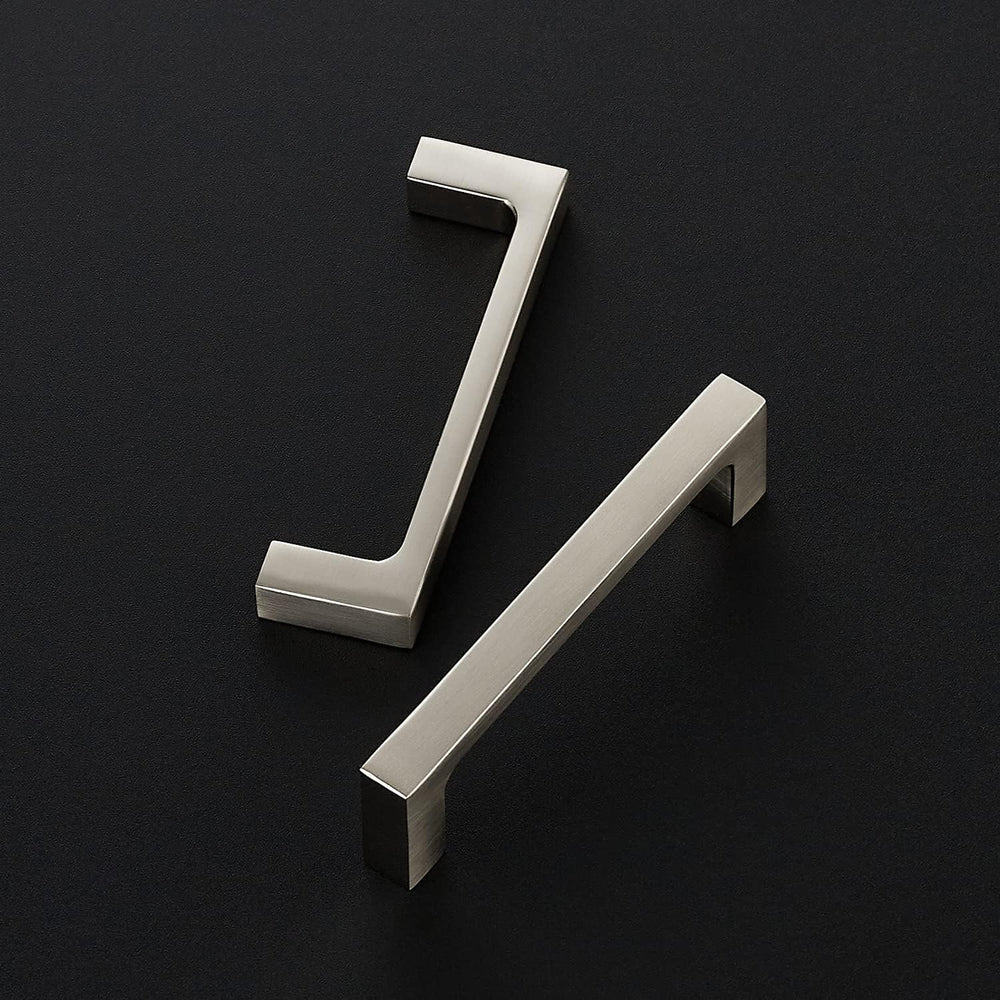 Ravinte Brushed Nickel Cabinet Handles Square Pulls, 3-1/2 Inch, 30 Pack