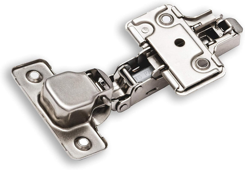 Berta, 50-Pack Full Overlay 110° Soft-Close Frameless Cabinet Hinges