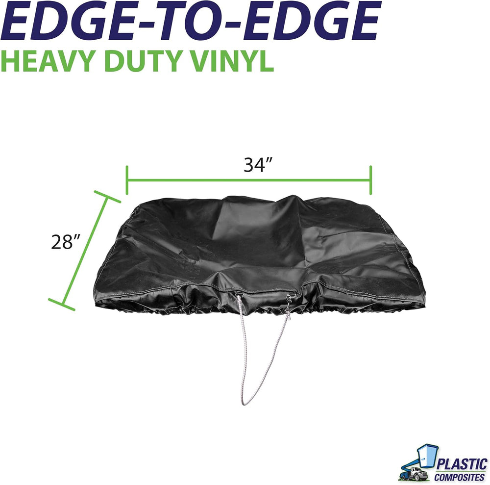 Bucket Truck Parts Heavy Duty Bucket Truck Cover, Vinyl, Fits 1.5 Man 28x34