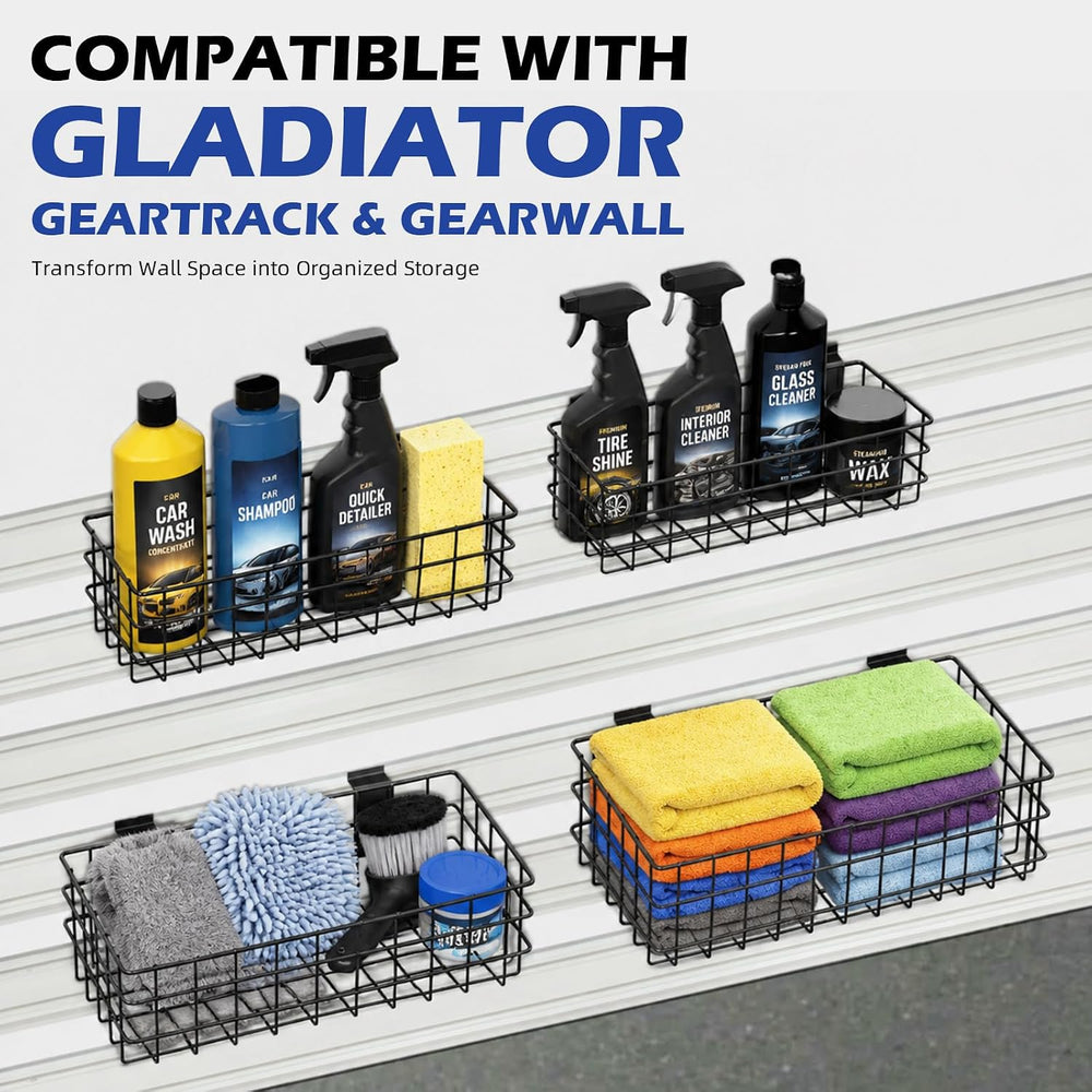 Basket Set Compatible with Gladiator GearWall & GearTrack Storage, Heavy-...
