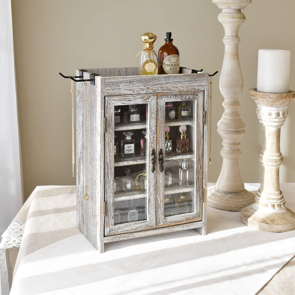 Ikee Design Wooden Countertop Storage Cabinet. Customizable Organizer with Ad...