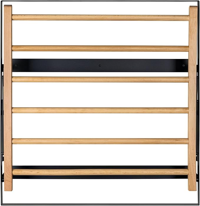 TOMACE Wall Mounted Clothes Drying Rack Laundry Drying Rack Collapsible