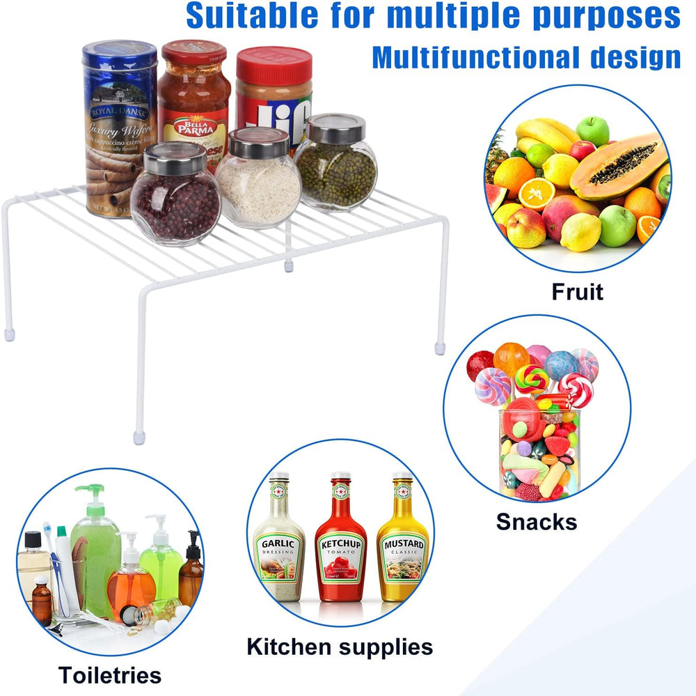 Medium (13.1 x 10.2 Inch) Cabinet Storage Shelf Rack, Shelves，Kitchen Counter...