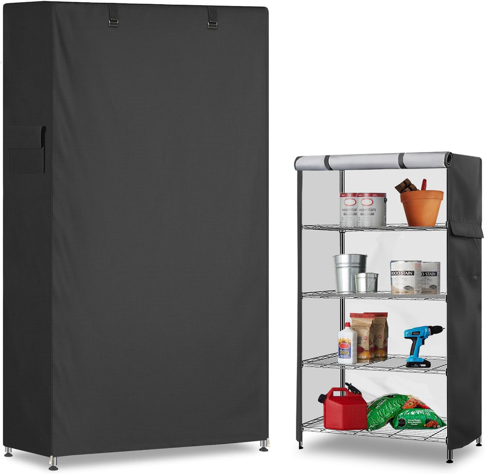 Storage Shelf Cover,Outdoor Heavy Duty 600D 48''W x 20''D x 5...